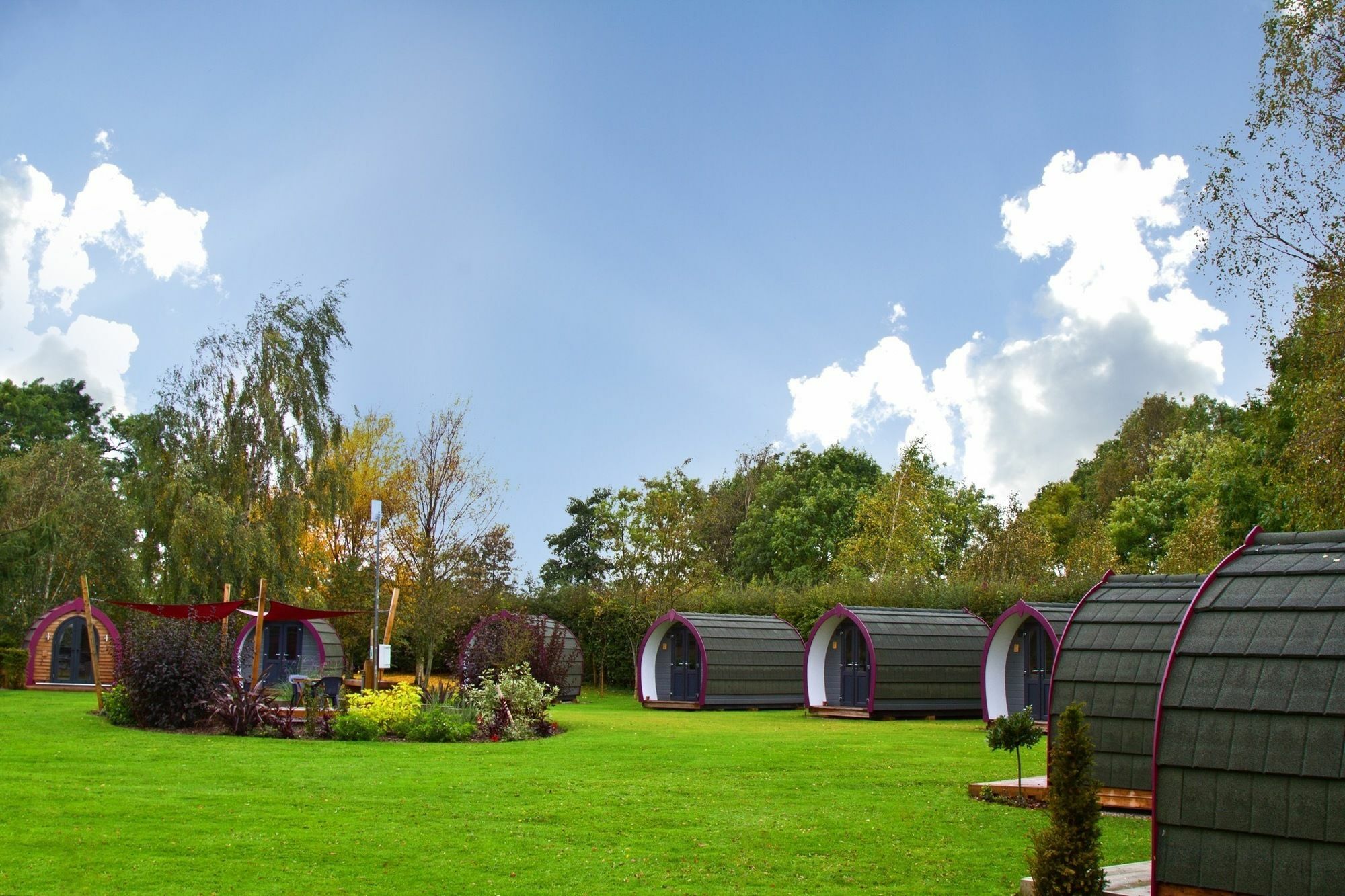 Glamping - York Holiday & Cycle Stop Vila Exterior foto